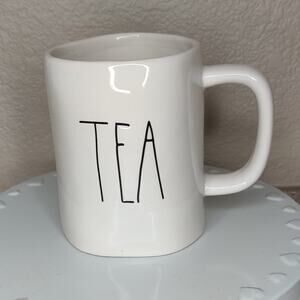 Rae Dunn White Tea Farmhouse Mug